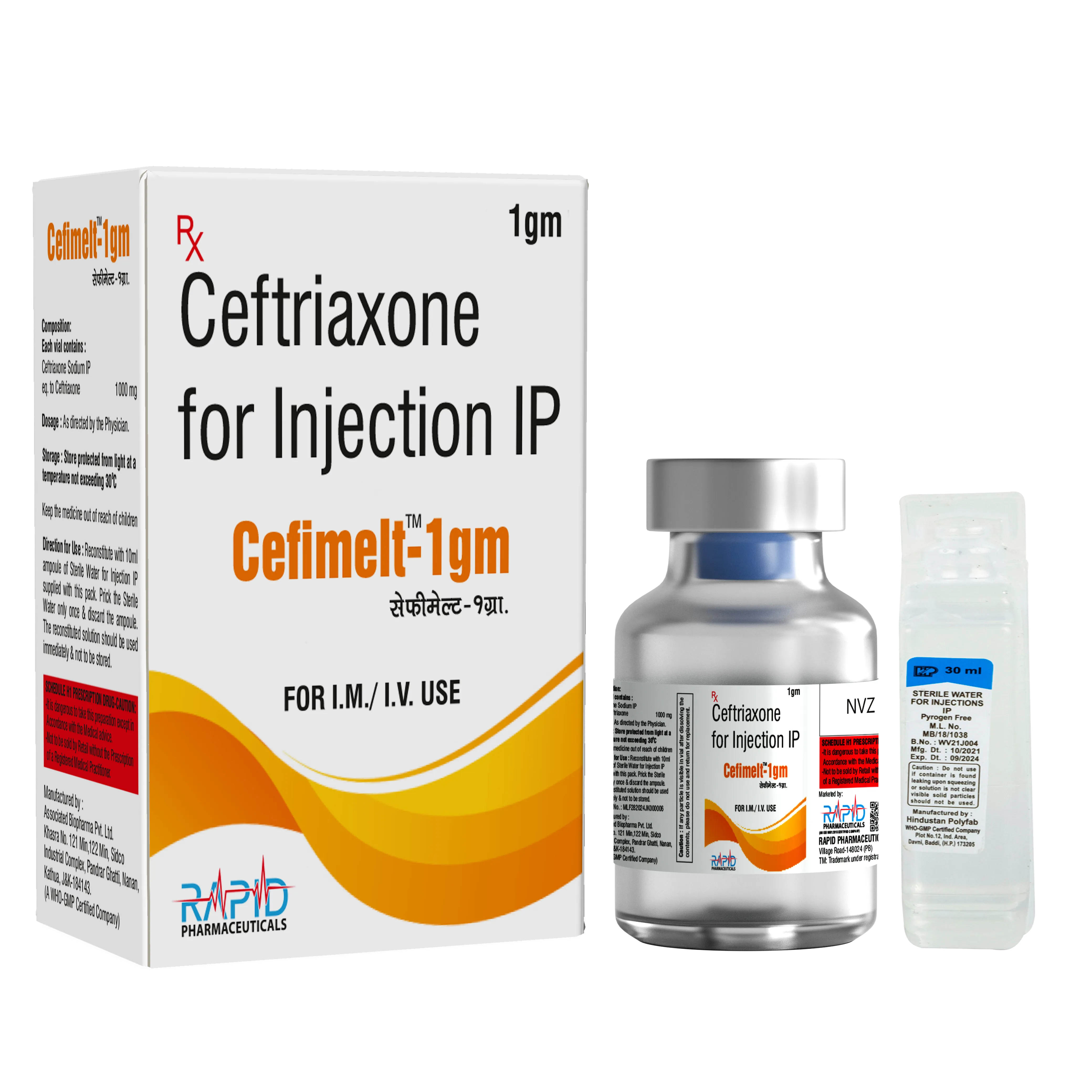 CEFIMELT 1GM
